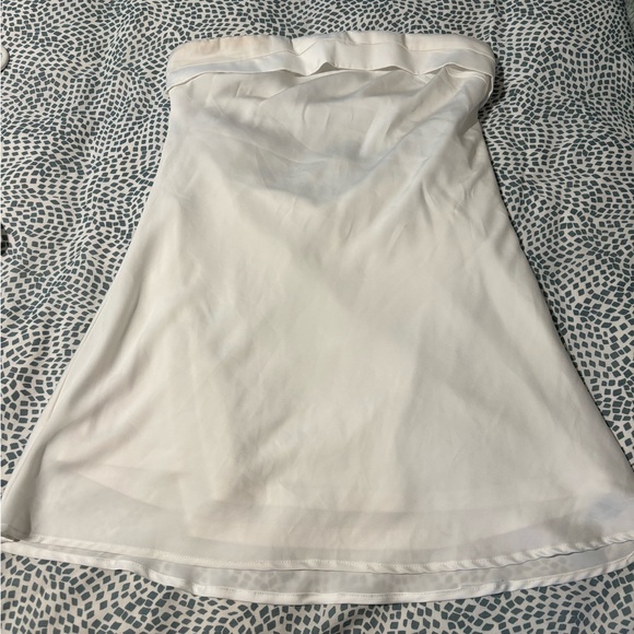 Princess Polly White Strapless Dress - Picture 3 of 4